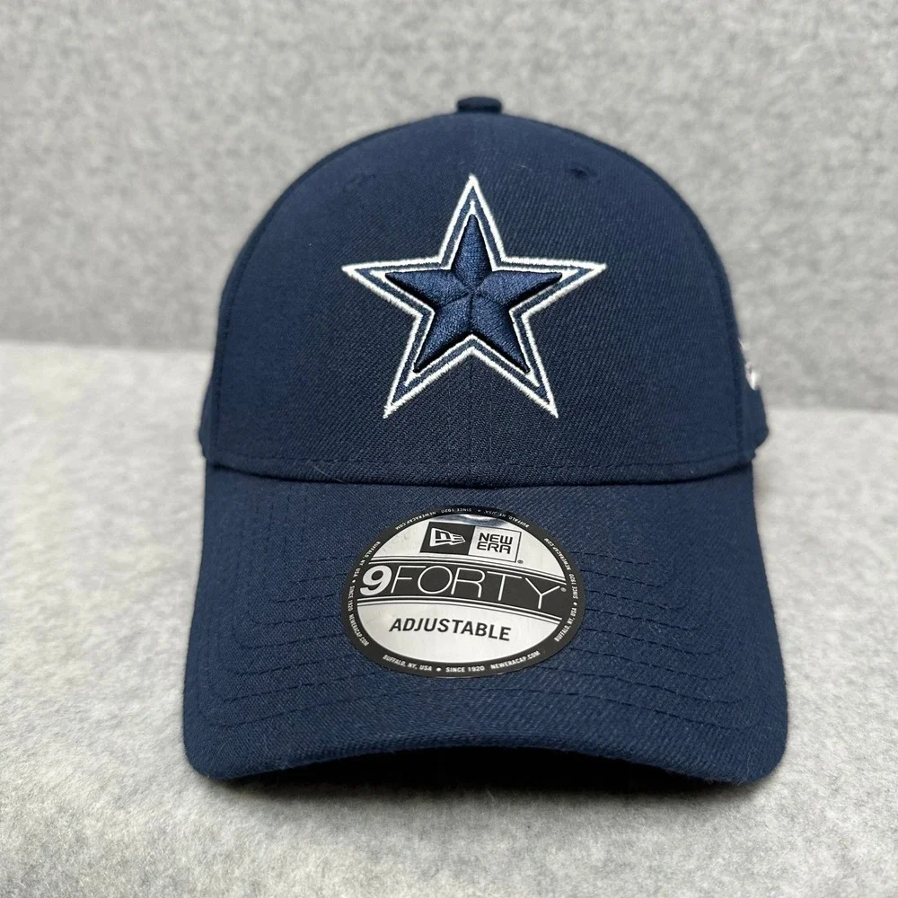 New Era NFL Dallas‎ Cowboys 9FORTY Adjustable Baseball Cap Navy Blue